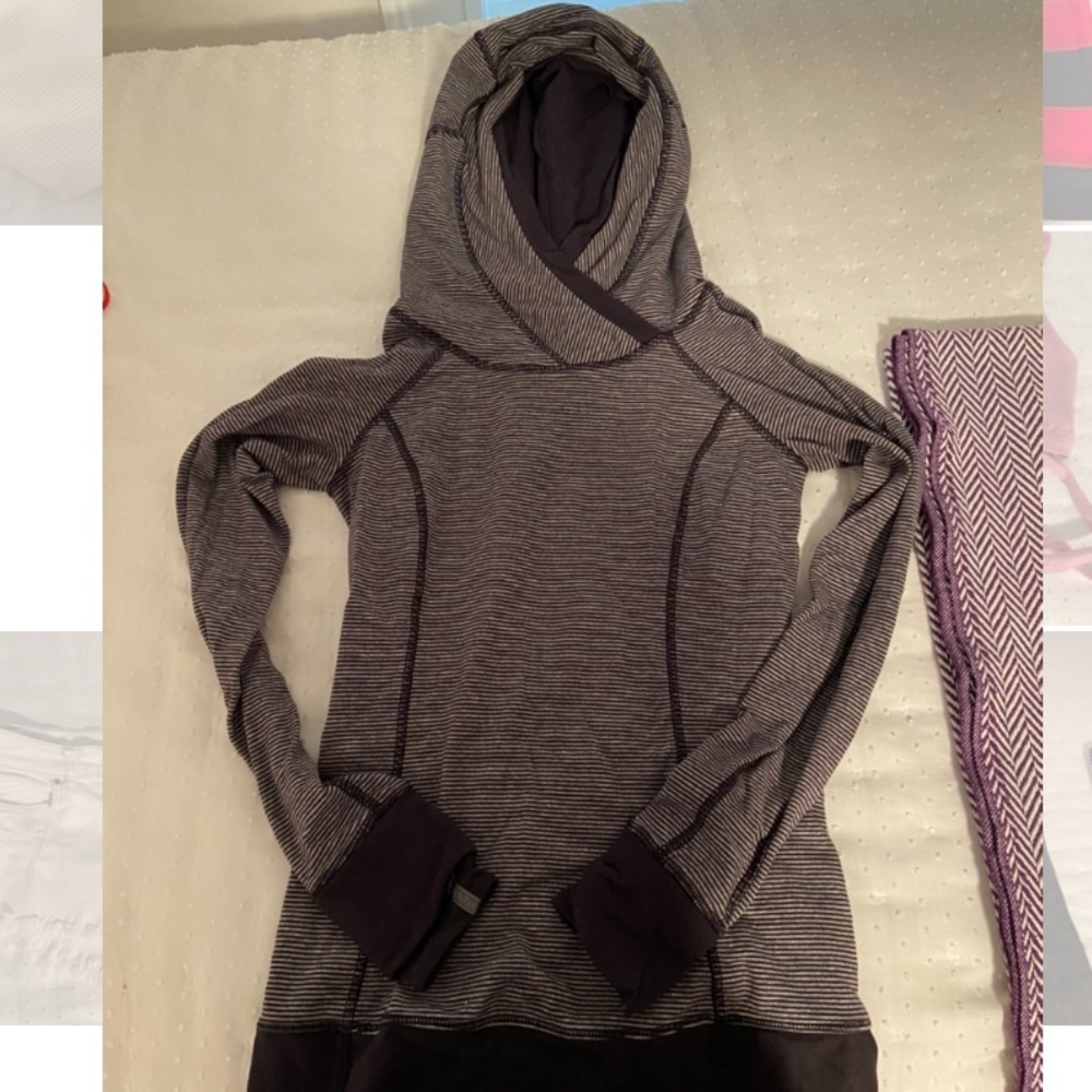 Lululemon striped hoodie